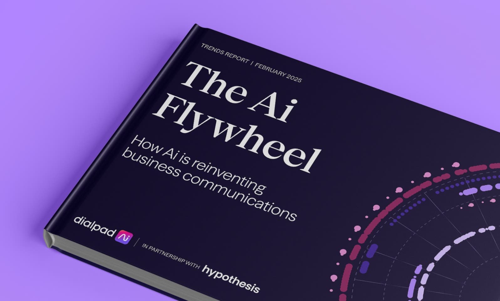 The Ai Flywheel: How Ai is reinventing business communications book cover