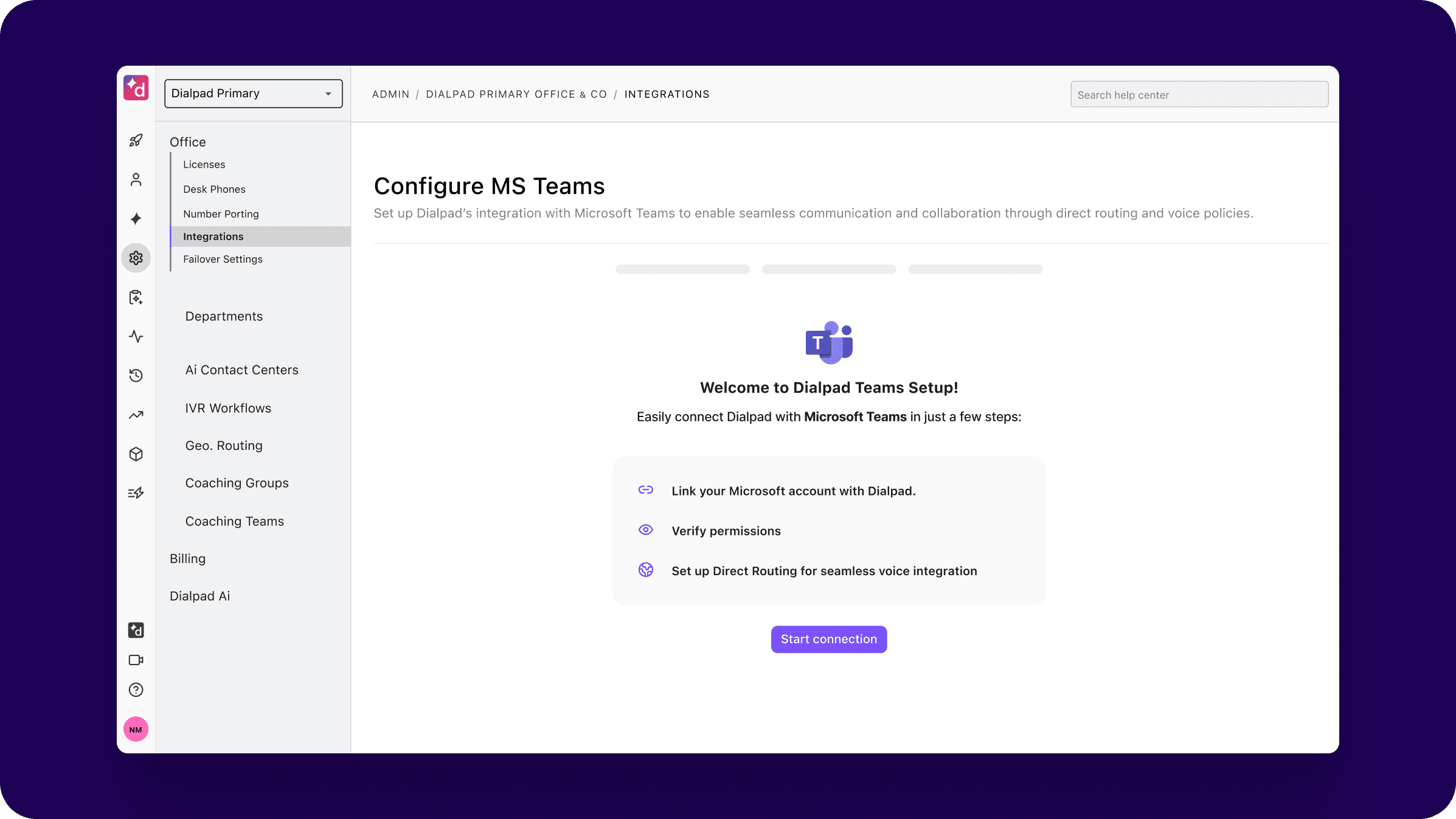 Choose the configuration that matches your deployment strategy