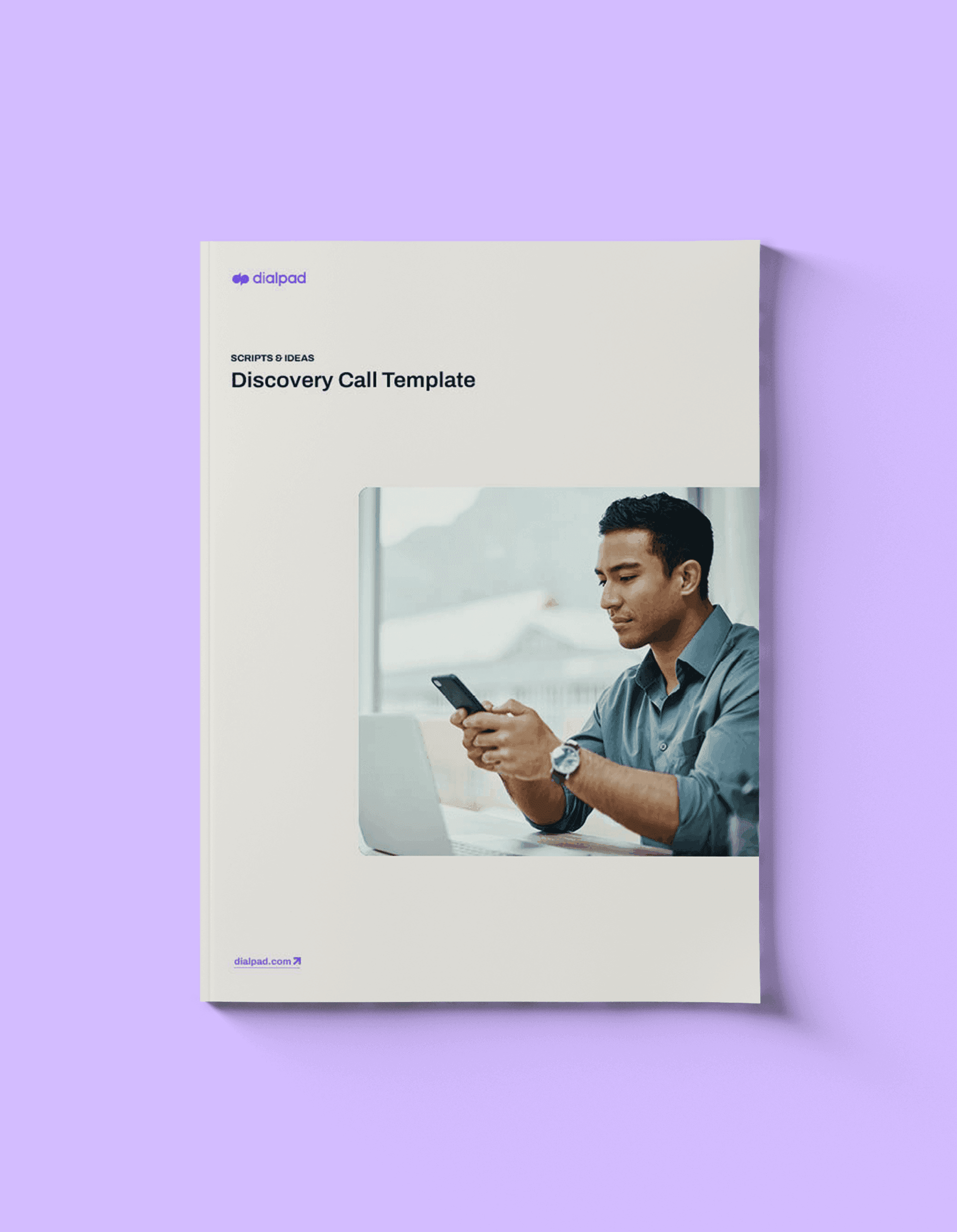 Mockup of a template titled Free Discovery Call Template